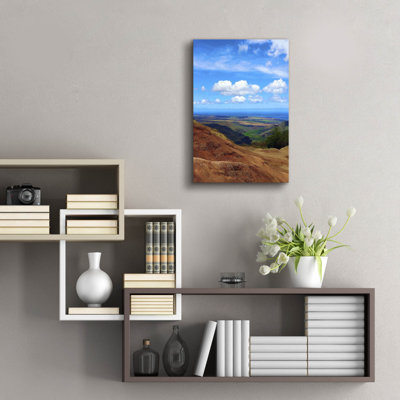 «Waimea View» par Nicole Dell, art mural en verre acrylique