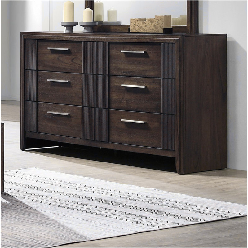 Commode contemporaine à 6 tiroirs 1Pc