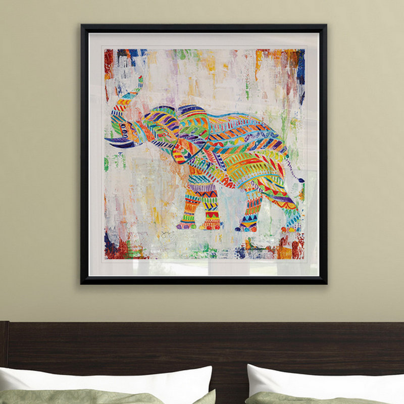 Magical Elephant - reproduction de cadre photo, H 30,5 po x l 30,5 po x P 1,5 po