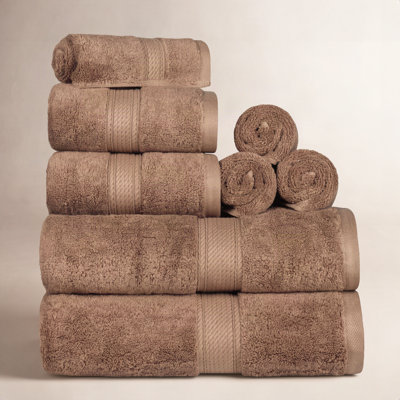 Renata 8-Piece Egyptian Cotton Towel Set