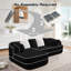 Canapé en tissu Teddy-1728493888