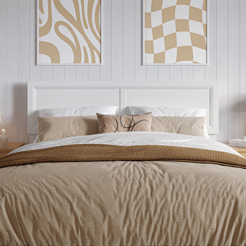 Avaleen Wood Headboard, Full, White