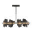 Ardesia 1 - Light Kitchen Island Linear LED Pendant with Slate Accents-1355884450