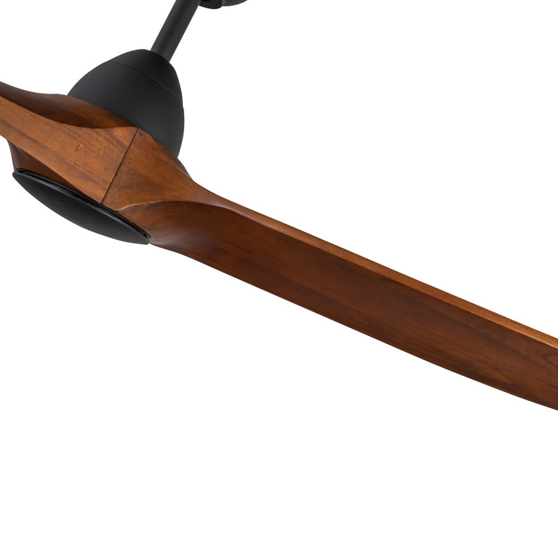 Baylor Smart Downrod Ceiling Fan, Dark Walnut