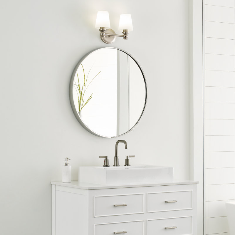 Xavierre 2 - Light Vanity Light, Satin Nickel