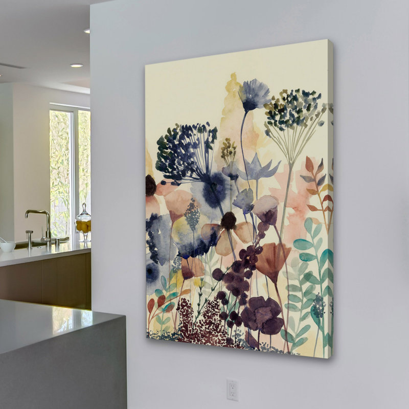 «Sundry Blossoms II», reproduction sur toile tendue, H 36 po x l 24 po x P 1,5 po