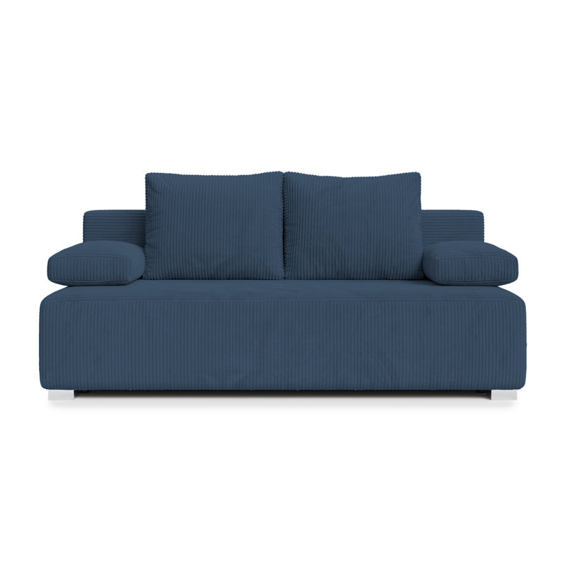Adriyana 3 Seater Sofa Bed, Navy