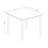 3 Piece Dining Table Set for Small Spaces Contains a Square Wooden Table and 2 Light Tan Linen Fabric Parson Dining Room Chairs, Oak-967615947-1033272024-1033272027
