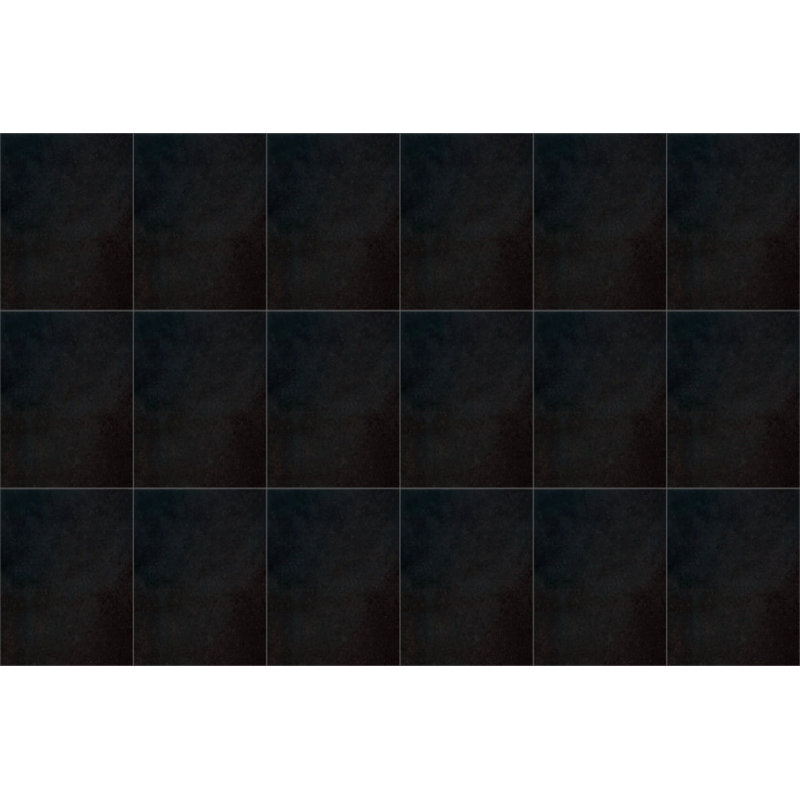 Carreau de porcelaine 12 po x 24 po, Noir