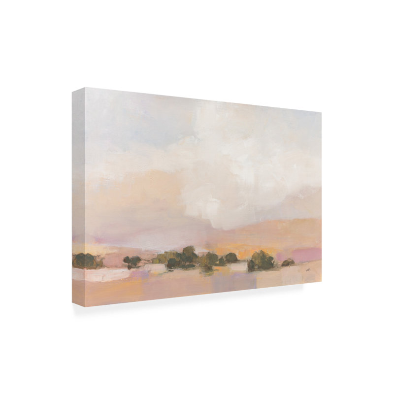 Œuvre d'art sur toile, Julia Purinton, H 12 po x l 19 po