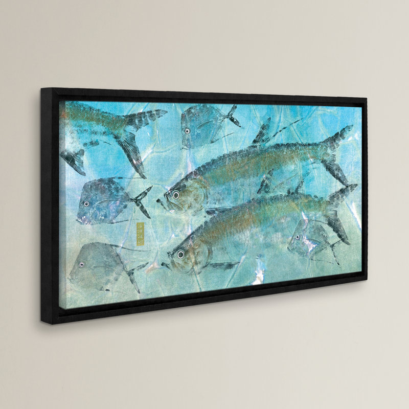 Tarpon Lagoon - reproduction sur toile, H 6 po x l 12 po x P 2 po