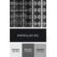 Tapis noir/blanc cassé à motifs-566893010