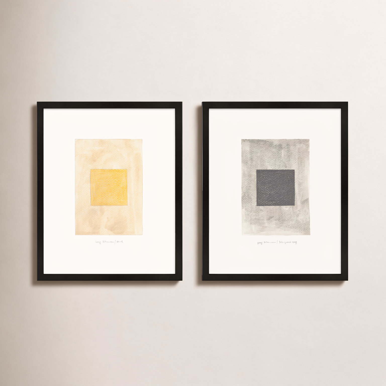 Lamaria "Tonal Shift" Print by Beth James, 16" W x 20" H, Black Framed