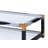 Clear Glass Coffee Table