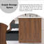 Meuble-lavabo mural simple 30 po avec comptoir intégré en céramique-109101204