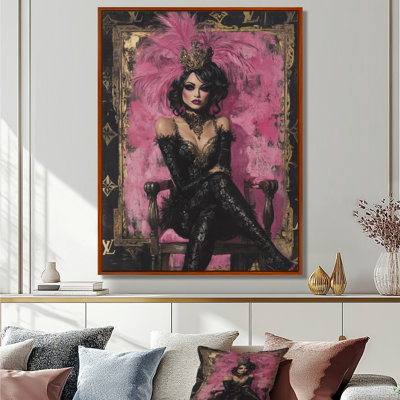 My Own Boss Beautiful Woman - Fashion Girl Power Wall Decor