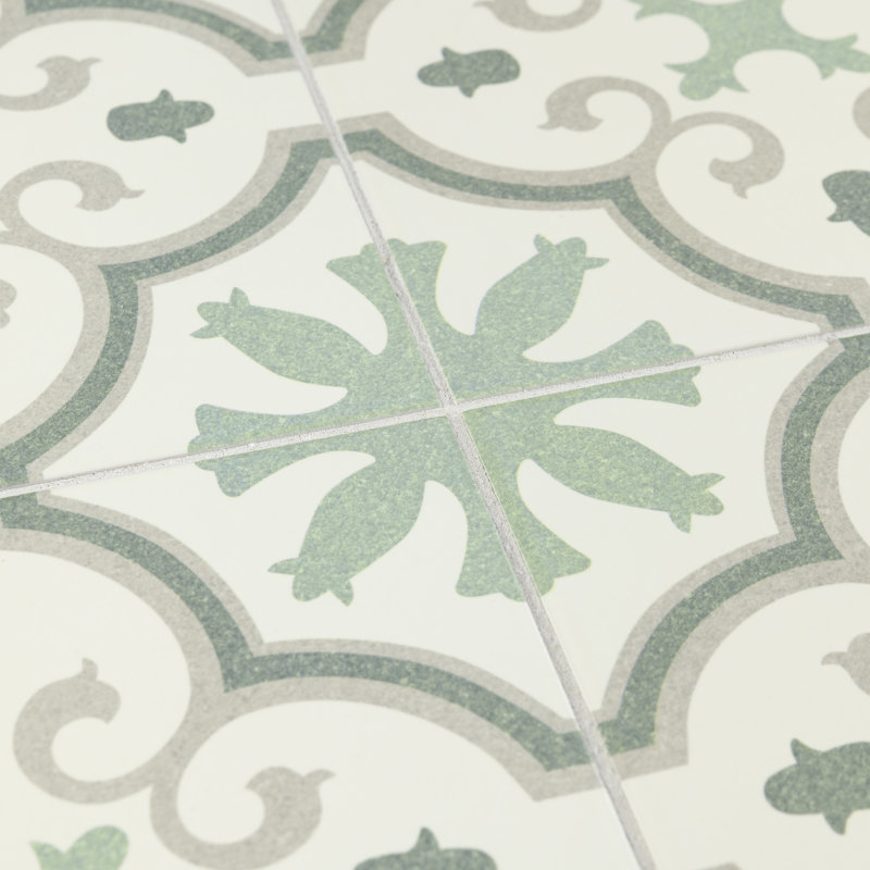 Carreau de porcelaine à motif mural 10 po x 10 po Monteca