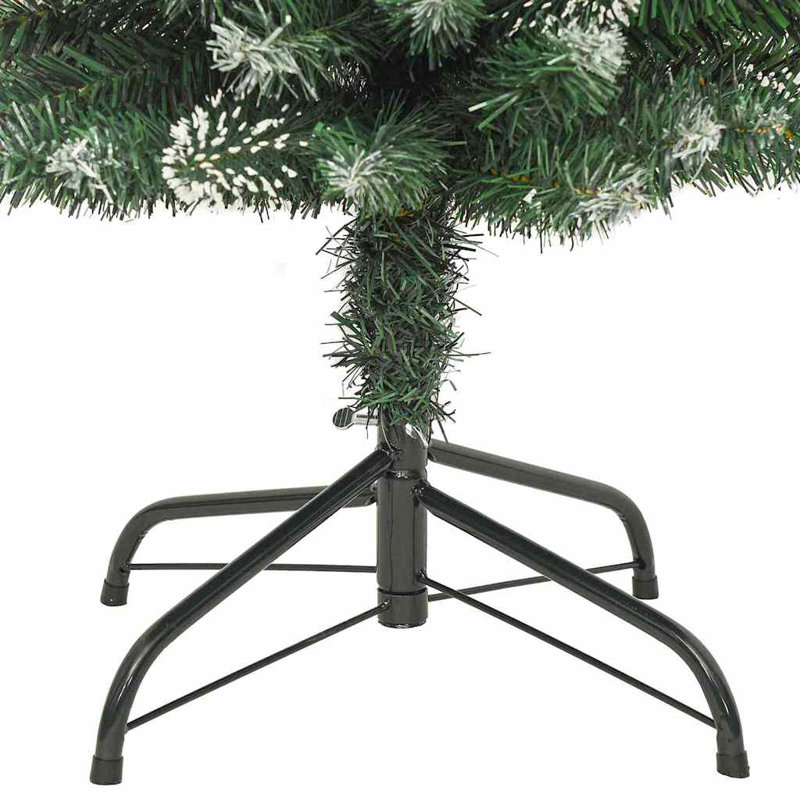Artificial Slim Christmas Tree, Gold, 3.94' H