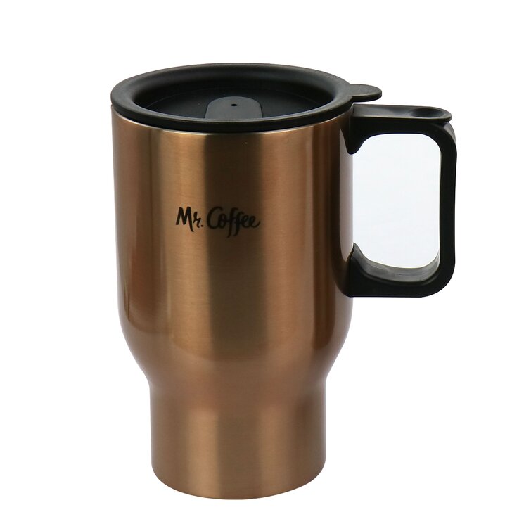 Mr. Coffee Double Wall Stainless Steel Water Bottle and Travel Mug Set