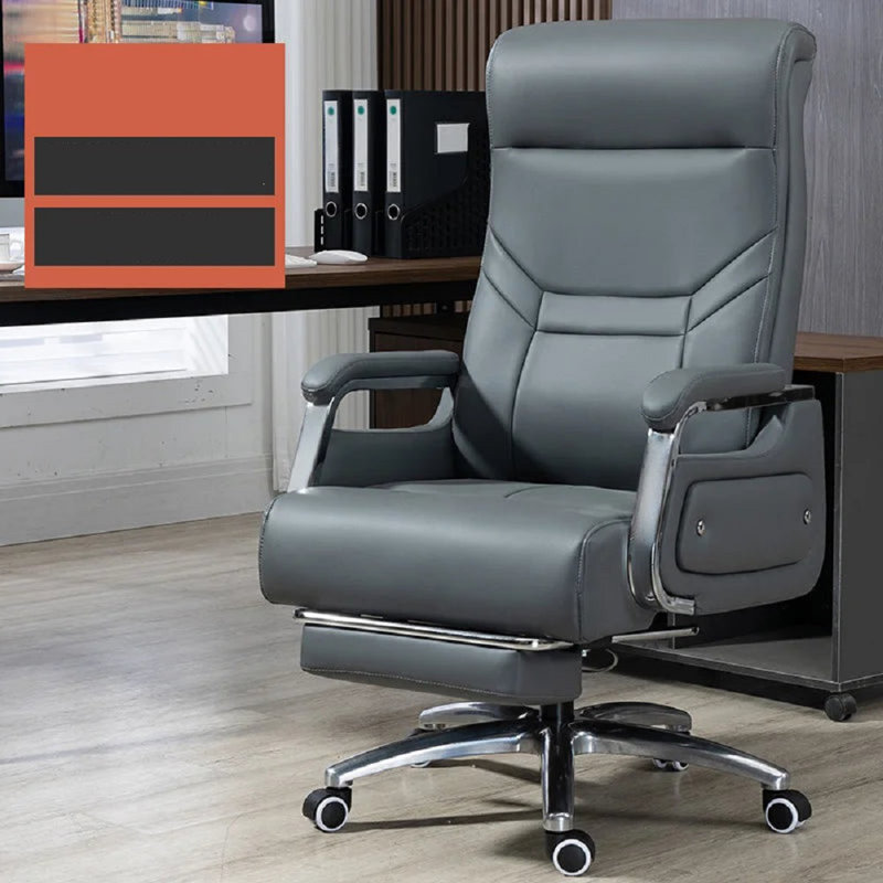 Chloa Genuine Leather Side Chair