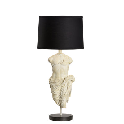 Lampe de table en composite Roman
