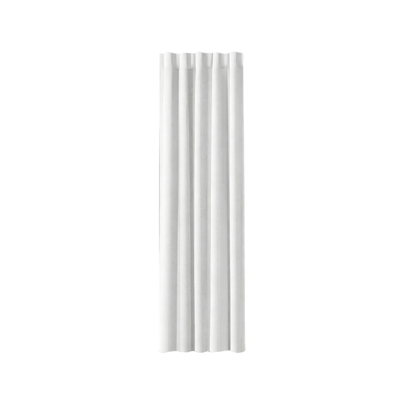 Rideaux de salon sur tige, White