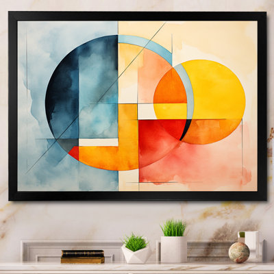 Cubic Soft Colors Tiles V - Art mural géométrique