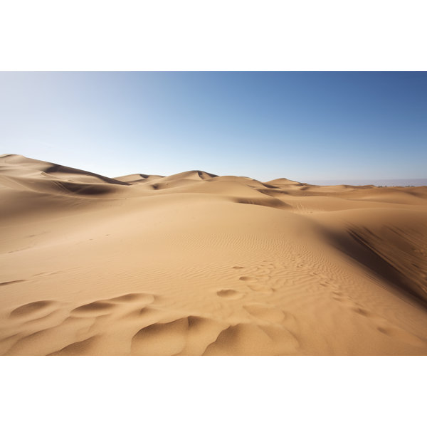 Union Rustic Sand Dune Landscape On Canvas by Piccaya Print | Wayfair