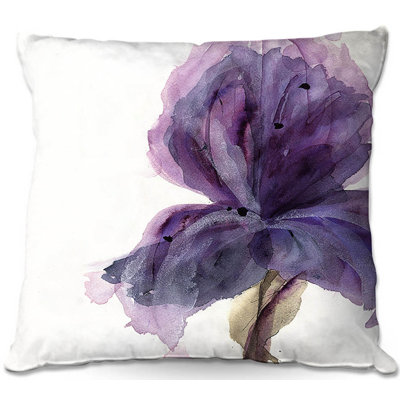 Coussin décoratif carrée de canapé iris