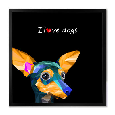 " I Love Dashund Dogs "