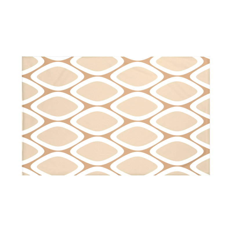 Pebbles Throw Blanket, 60" L x 50" W, Taffy (Brown/Taupe)