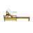 Acacia Wood Adjustable Backrest Outdoor Lounge Chair, Suitable For Gardens, Terraces, And Poolside Areas-1438859381