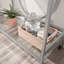 Chariot-bar à roulettes avec cadre en métal durable-2029085068