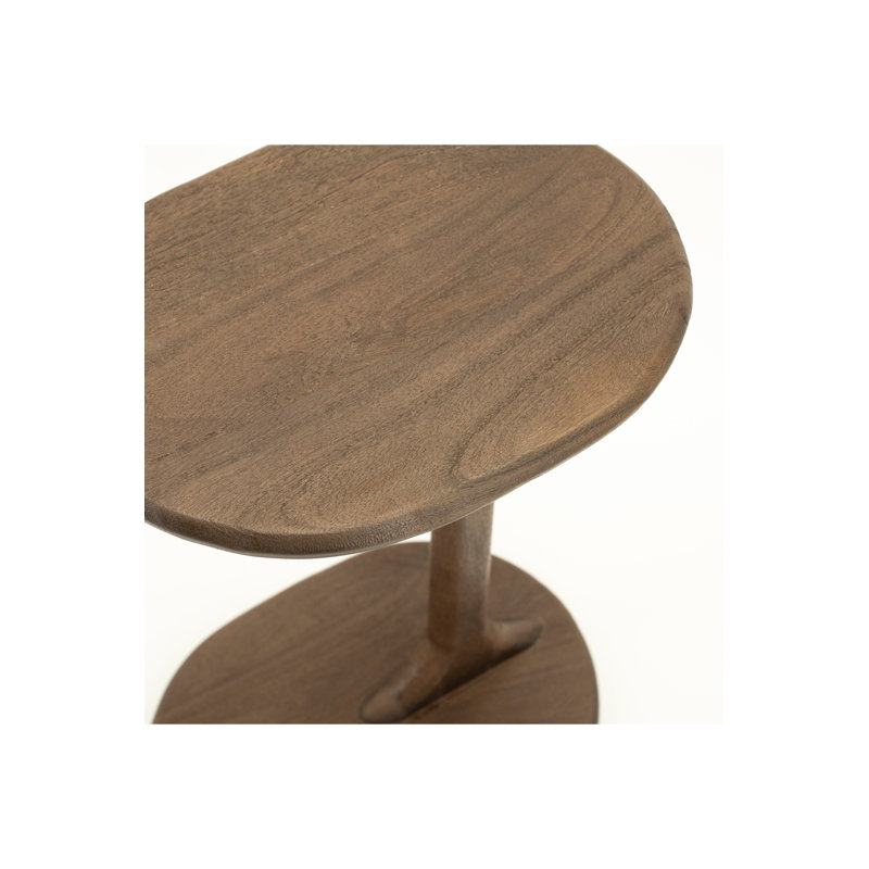 Table de bout Fenix, Brun