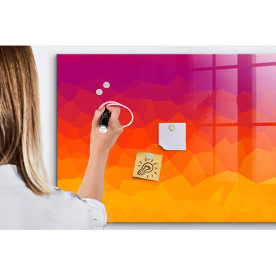 Magnetic Glass Dry Erase Board