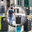 Commercial Outdoor Trash Can with Locking Lid - 13.5 Gallon