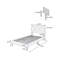 Lit simple avec tête de lit ajustable 1pc, chambre d'enfant rembourrée en velours-84777426-84777425