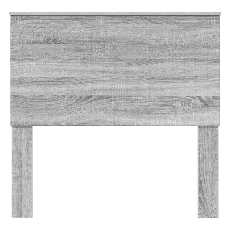 Panel Headboard, Twin, Grey Sonoma