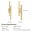 Dashurie 41cm LED Flush Mounted Sconce