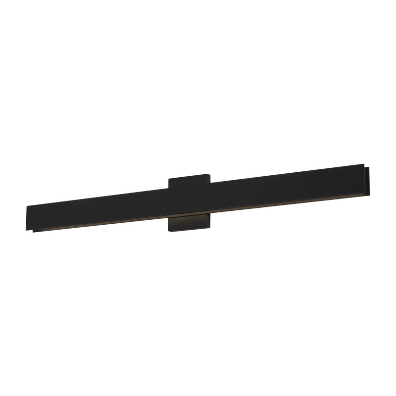 Bau 1 - Light LED Bath Bar, Nightshade Black