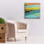 Toile épique «Black Sands No. 2» par Cathe Hendrick, 26 po x 26 po