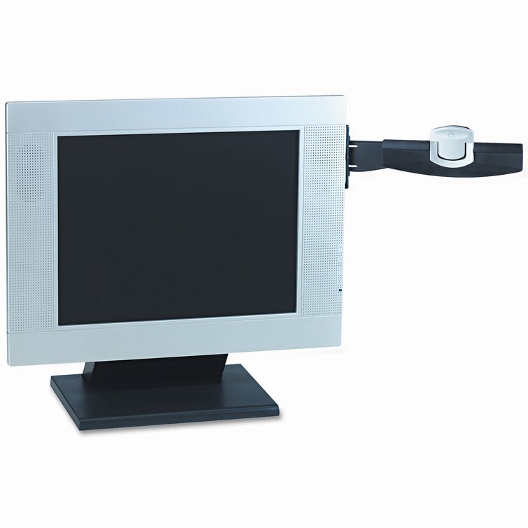 Copyholder: Adhesive Monitor Mount, holds 30 sheets