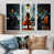 White Floater Framed Canvas