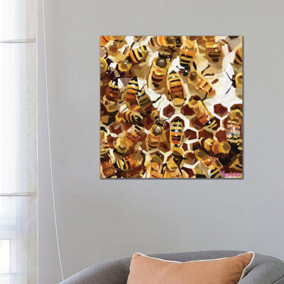 Buzzz by Teddi Parker - Painting on Canvas