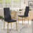 Modern Dining Chairs Set Of 4, Metal Legs-1851234861-1851234860
