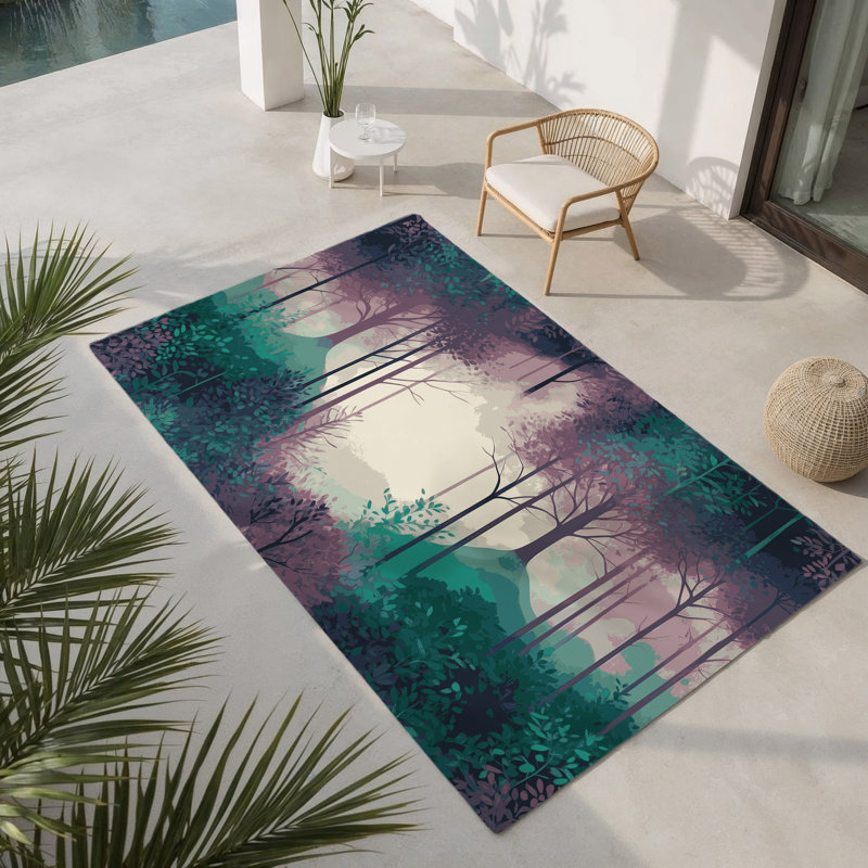 Tapis intérieur et extérieur Spirit Grove, Rectangle 1 pi 6 po x 2 pi 6 po