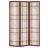 Boothbay Solid Wood Folding Room Divider-894640496-894640502