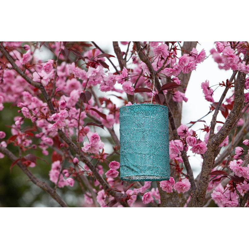 Emerald Tyvek Solar Lantern with High-Powered Dual LED