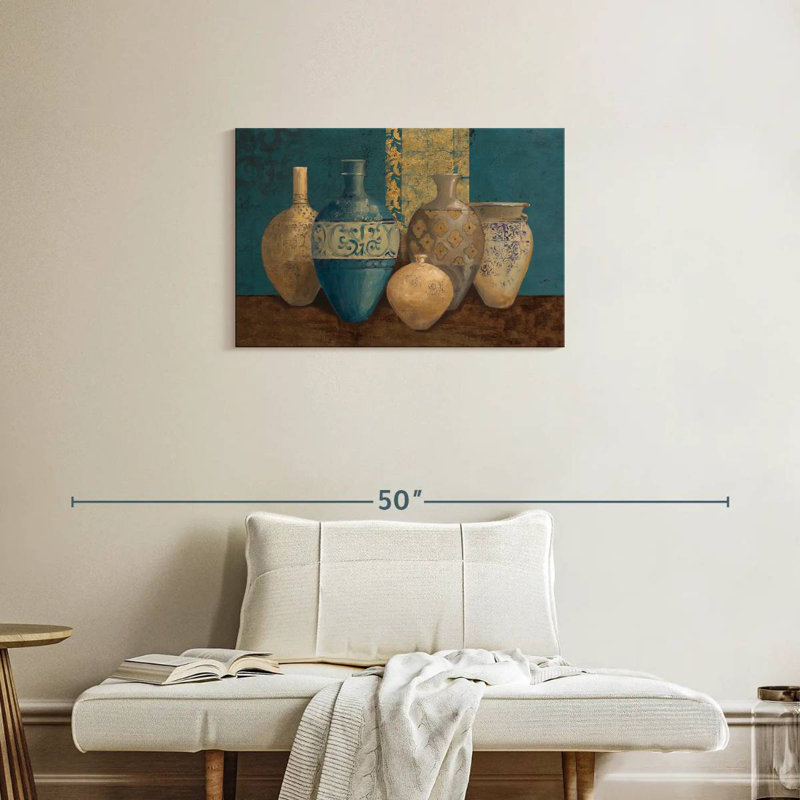 Senne Aegean Vessels On Turquoise