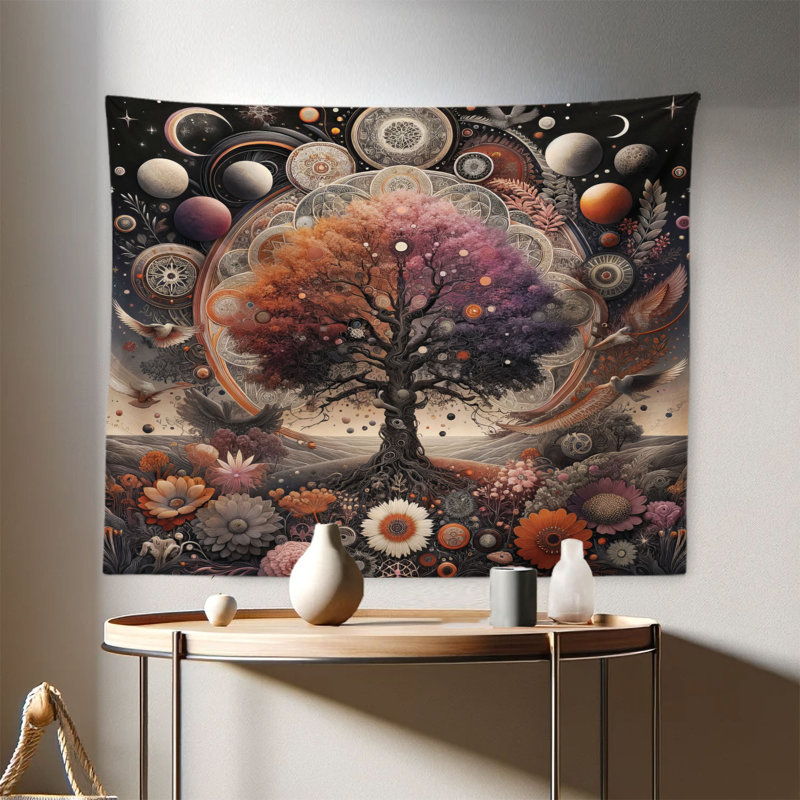 Microfiber Tapestry, 28" H x 23" W